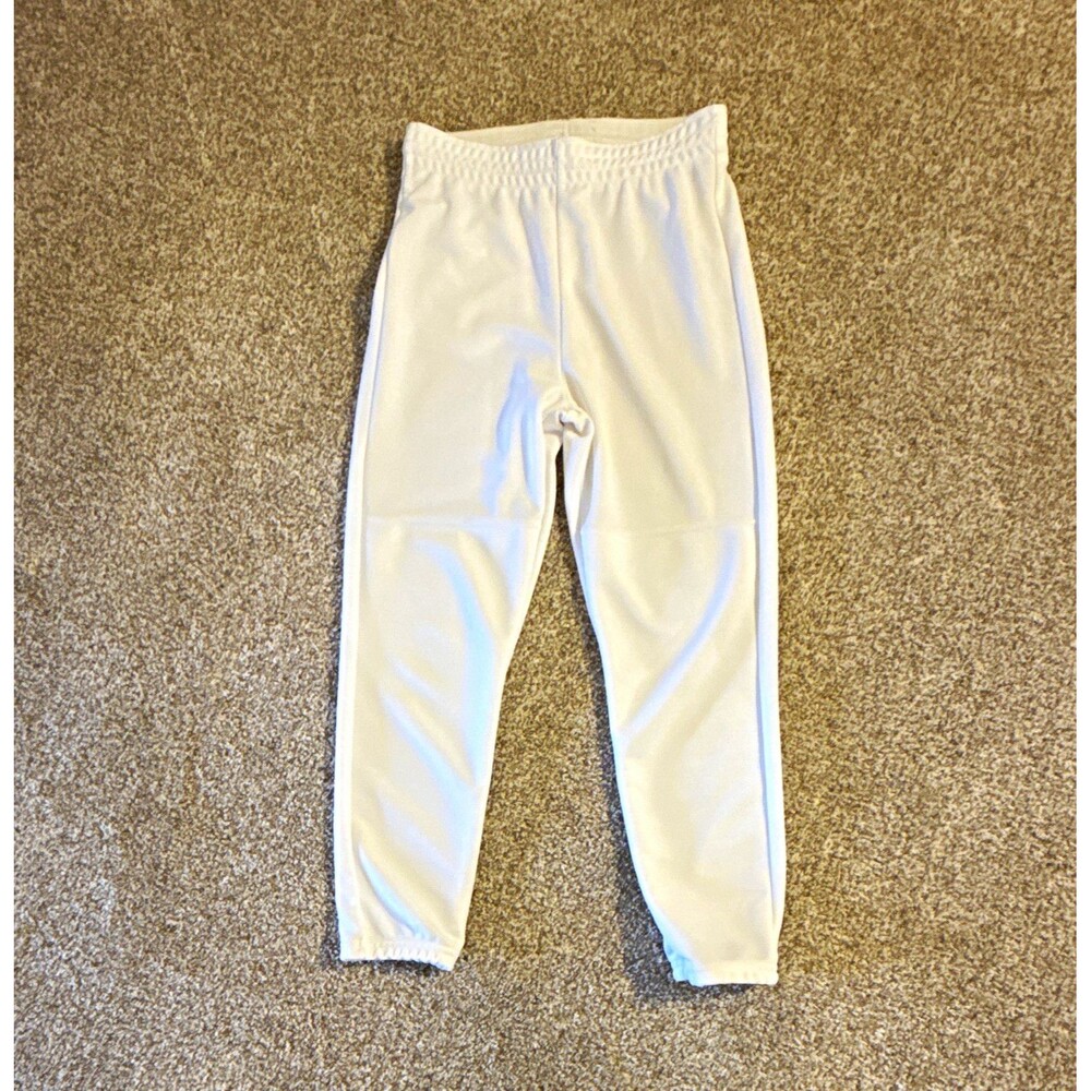 YBA Shirts White Baseball/Softball Pants Drawstring Waist Size S